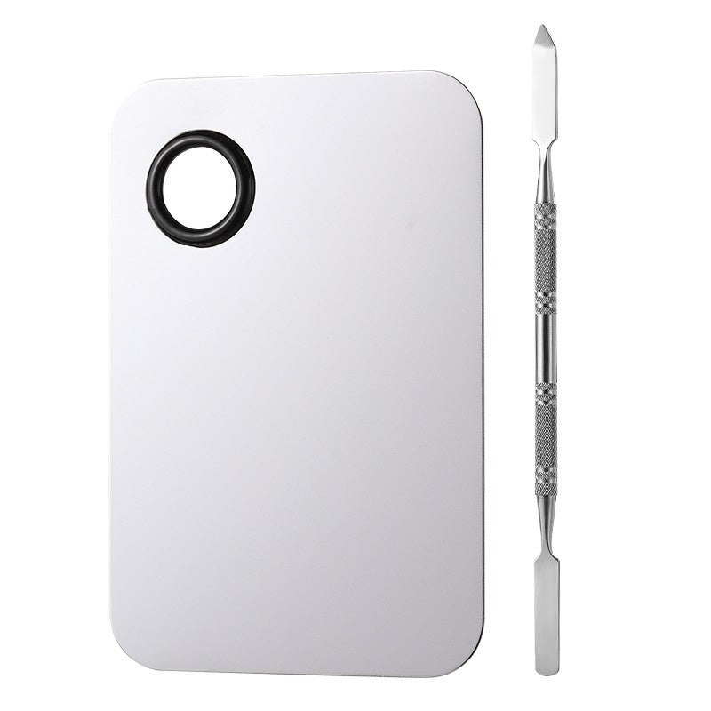 Palette de Mélange Maquillage avec Spatule – Outil Professionnel