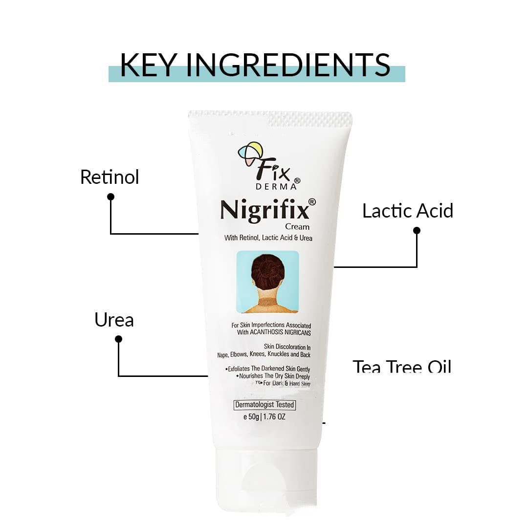 Crème Nigrifix – Soin Ciblé des Zones Foncées et Rugueuses (50g)