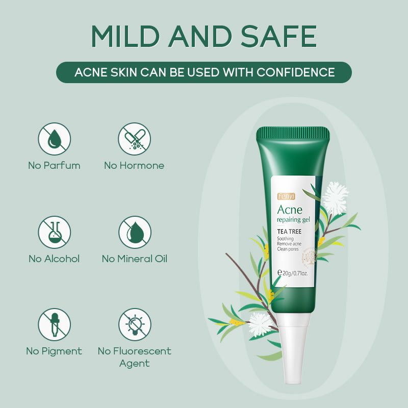 Gel Anti-Acné au Tea Tree – Soin Ciblé Réparateur (20g)