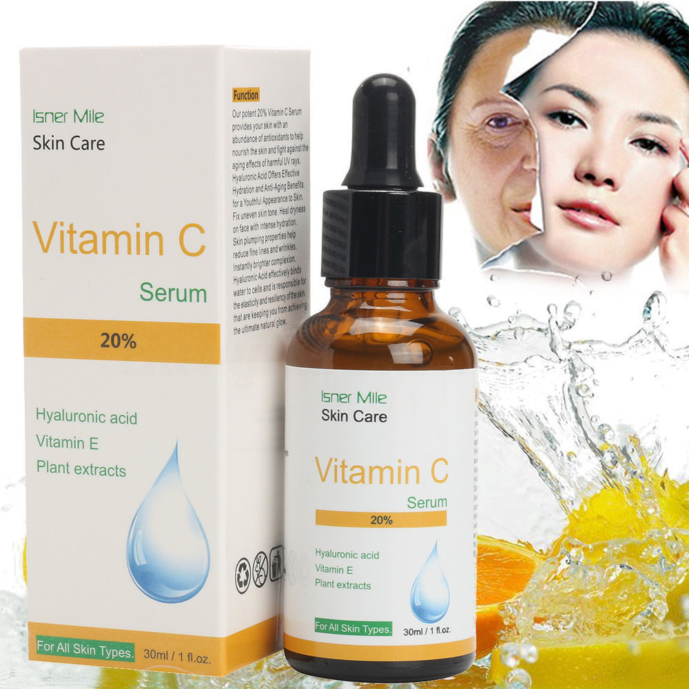 Sérum Vitamine C 20% – Teint Éclatant & Hydratation Intense (30ml)