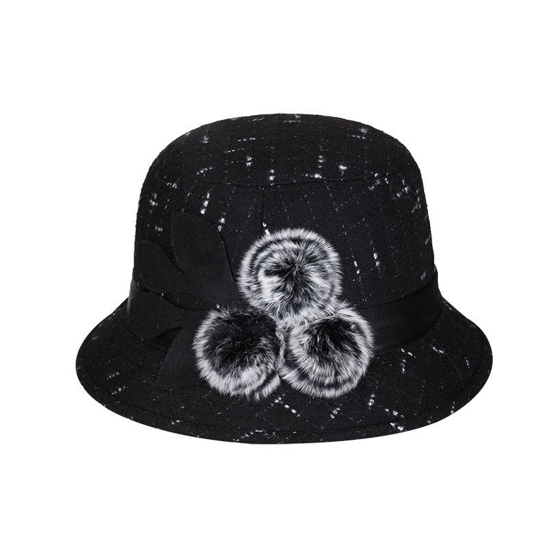 Chapeau“Fleur d’Hiver” – Élégance & Chaleur au Féminin