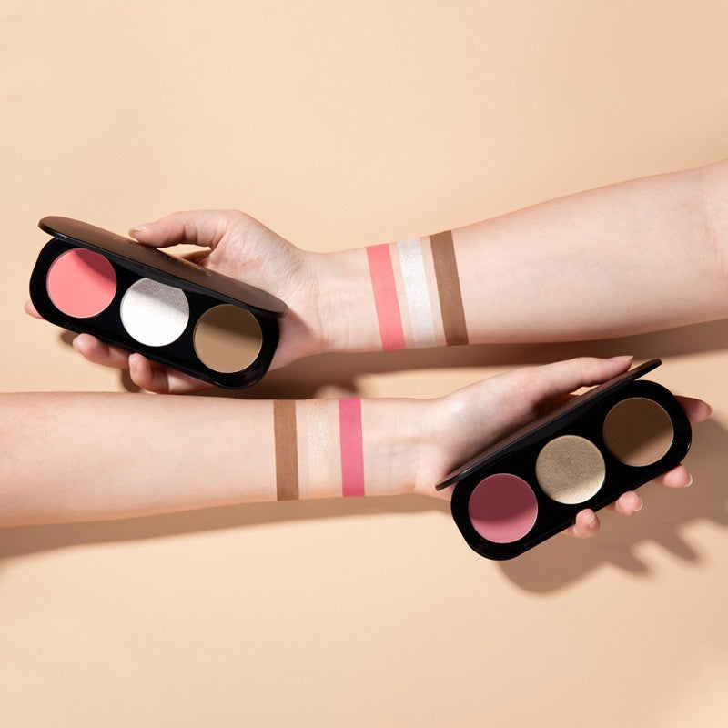 Palette Éclat Réparatrice 3-en-1 – Blush & Highlighter