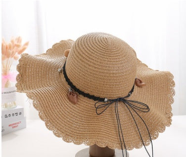 Chapeau de Plage “Vague d’Été” – Protection & Élégance Tressée