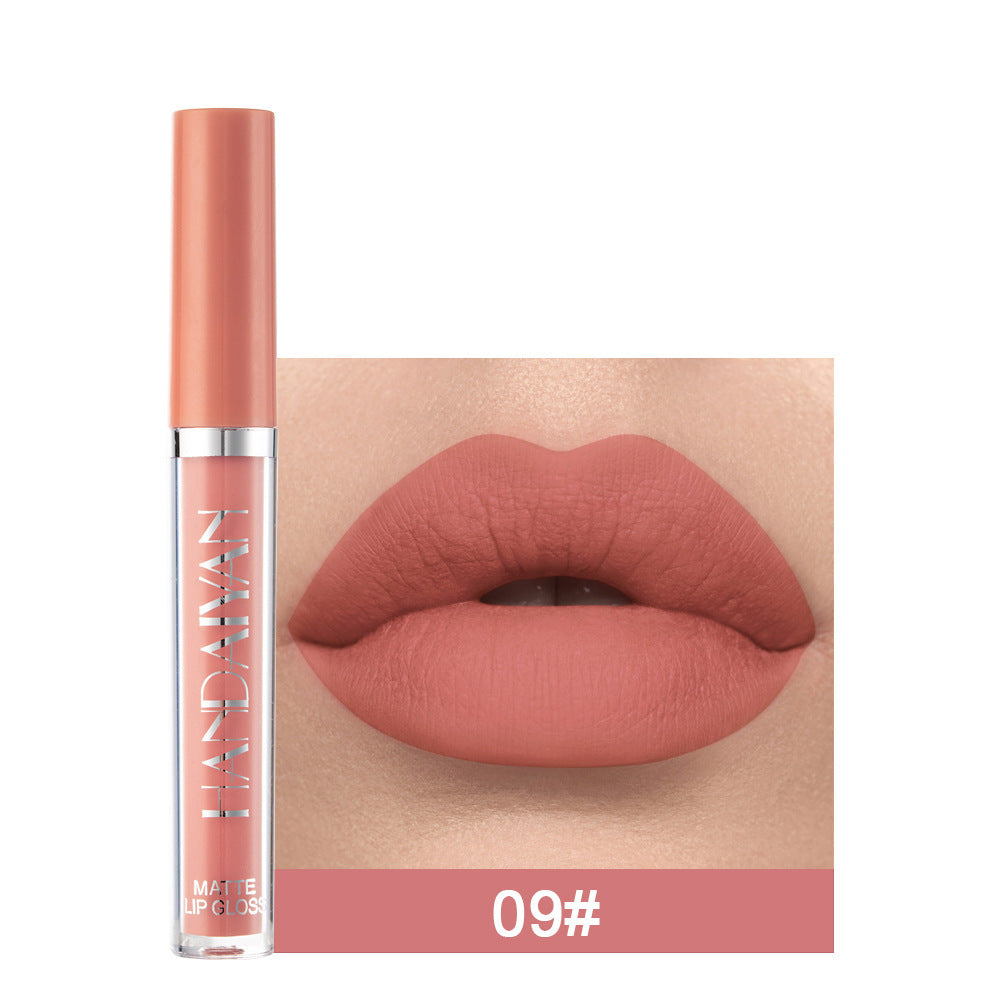 Rouge à Lèvres Liquide Mat – Zéro Transfert & Longue Tenue