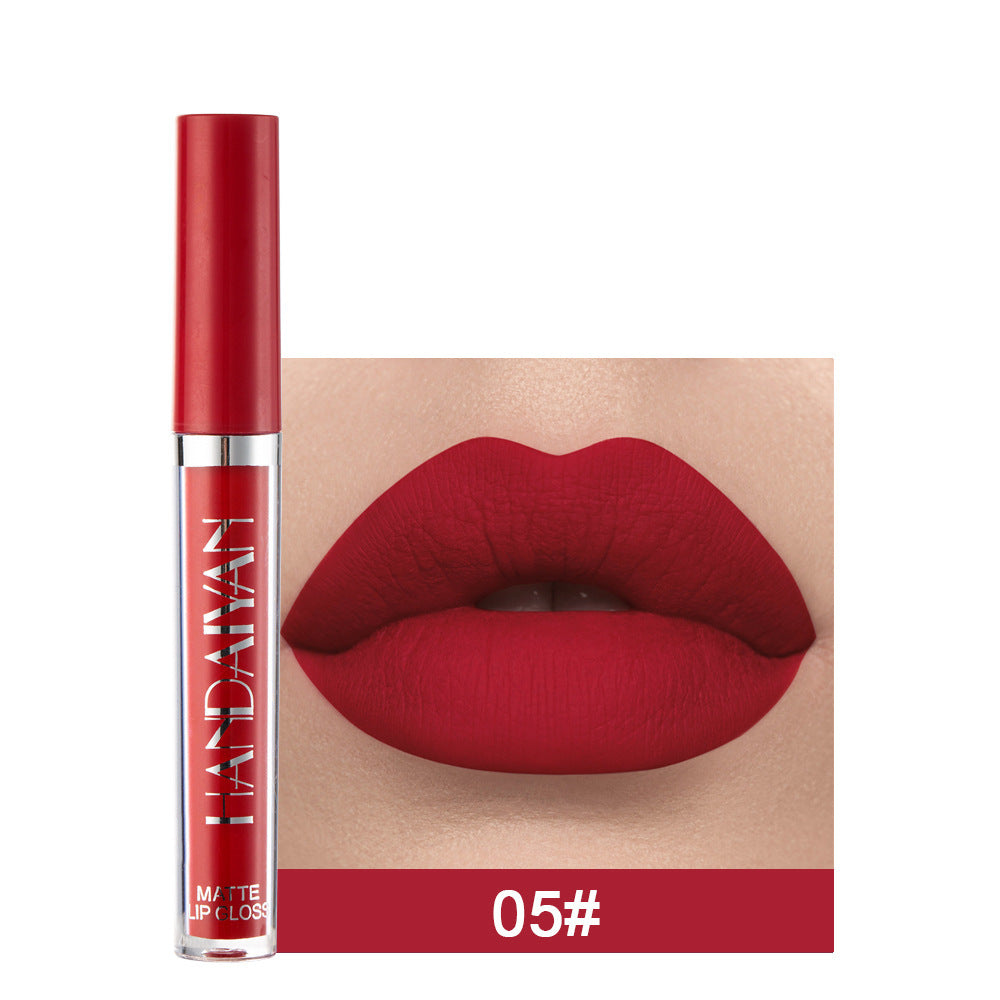 Rouge à Lèvres Liquide Mat – Zéro Transfert & Longue Tenue