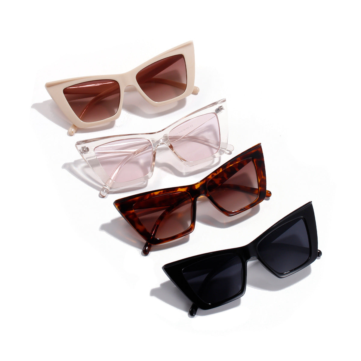 Lunettes “Triangle Cat Eye” – Look Féroce & Tendance Féminine