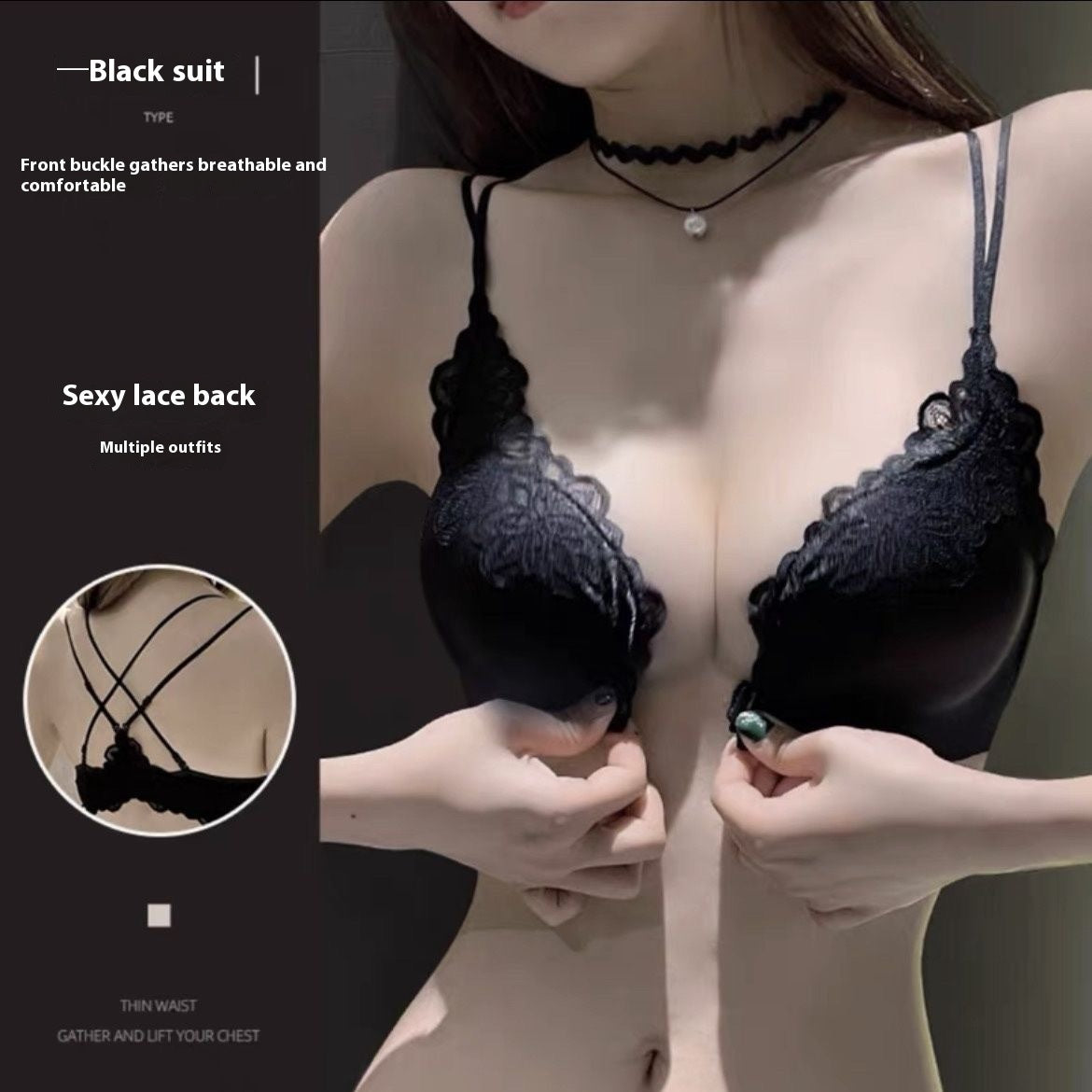Soutien-Gorge en Dentelle Sans Couture – Confort & Séduction