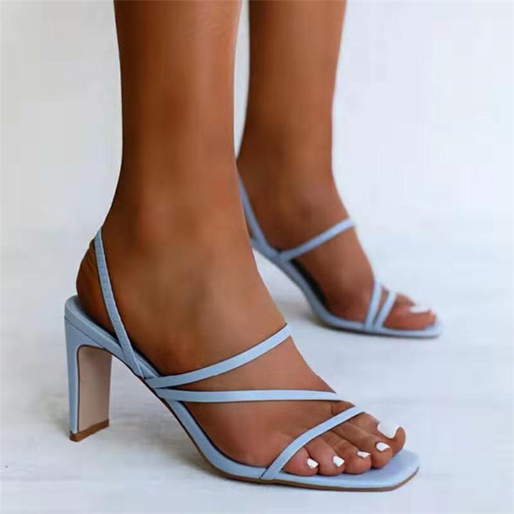 Sandales à Talons pour Femme – Élégance & Confort Grande Taille