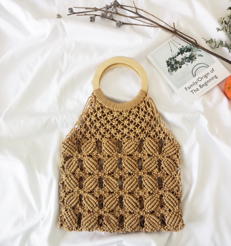 Sac à Main en Paille de Coton – Élégance Naturelle et Tendance