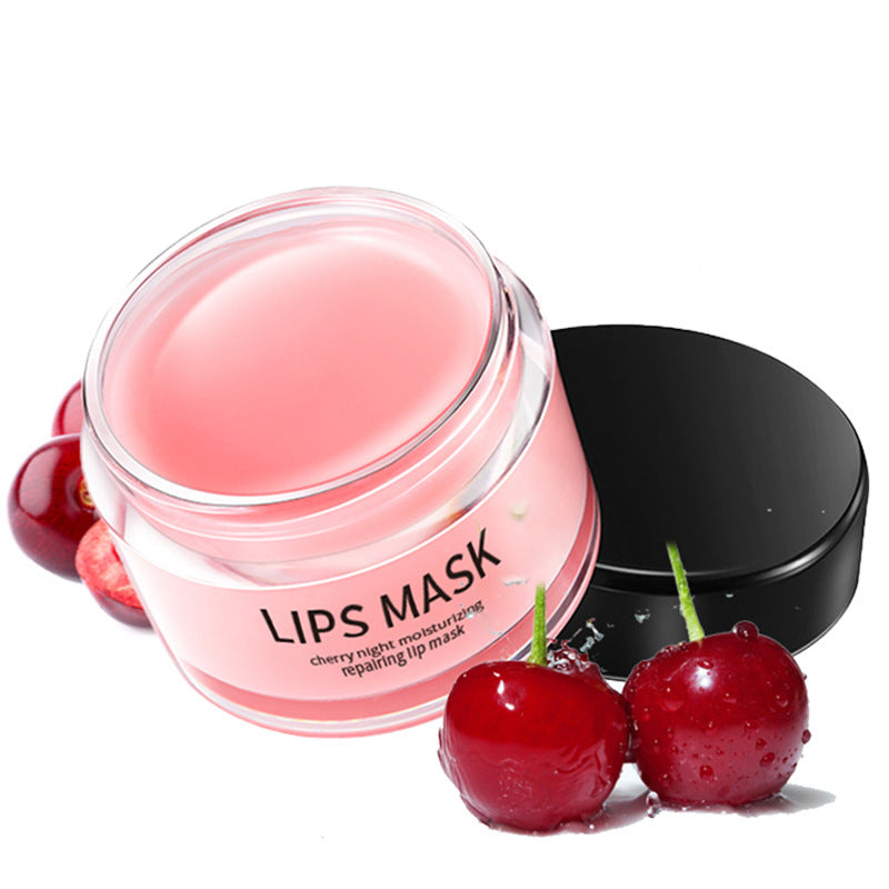 Masque Lèvres Hydratant à la Cerise – Soin de Nuit Réparateur
