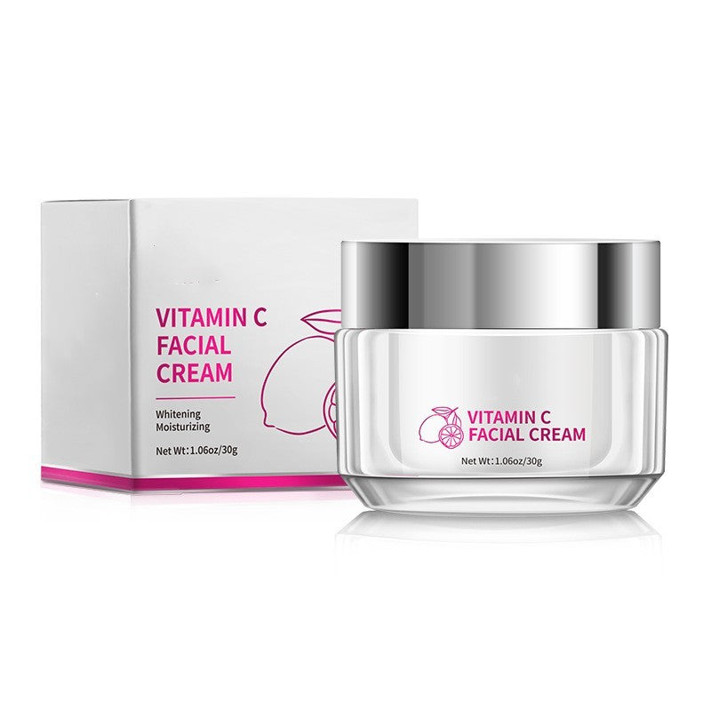 Crème Visage à la Vitamine C – Éclat & Hydratation Quotidienne
