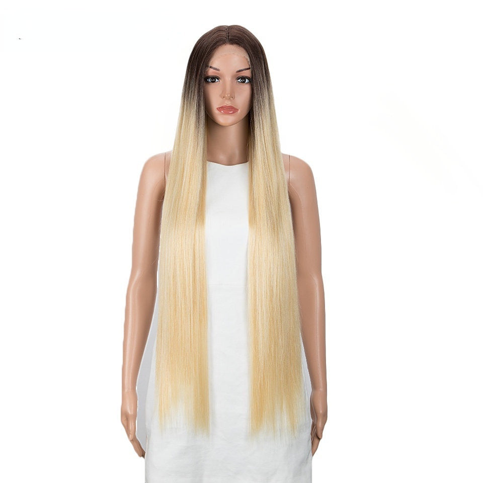 Perruque Longue Lisse – Rebecca Fiber Synthétique Haute Qualité