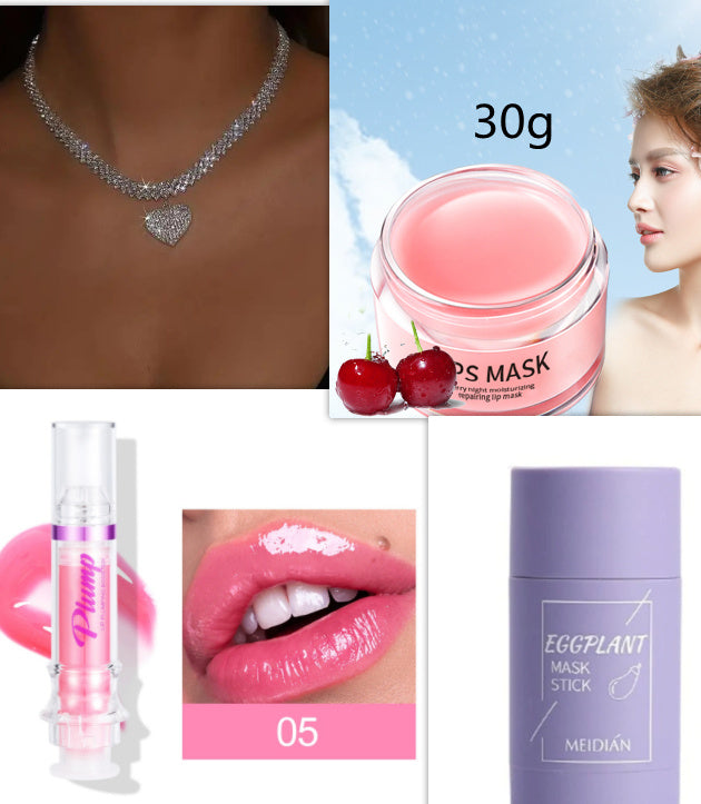 Masque Lèvres Hydratant à la Cerise – Soin de Nuit Réparateur