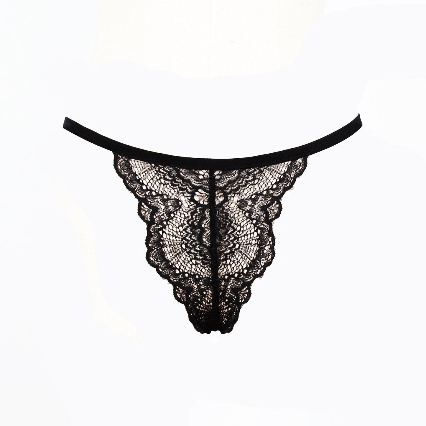 Bas de lingerie satinée – Minimaliste & Séduisant