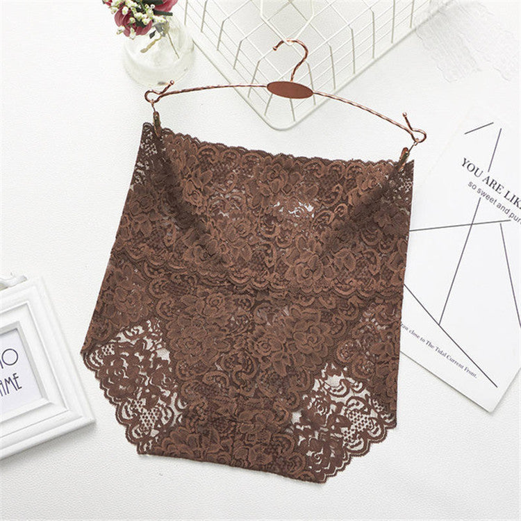 Culotte Haute en Dentelle Sexy – Confort & Élégance au Quotidien