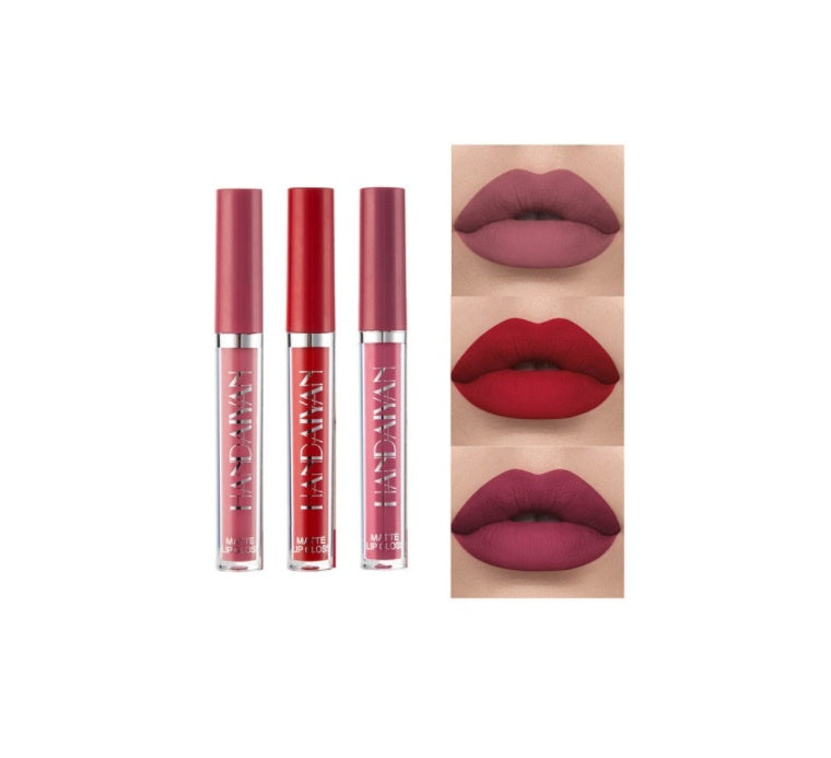 Rouge à Lèvres Liquide Mat – Zéro Transfert & Longue Tenue