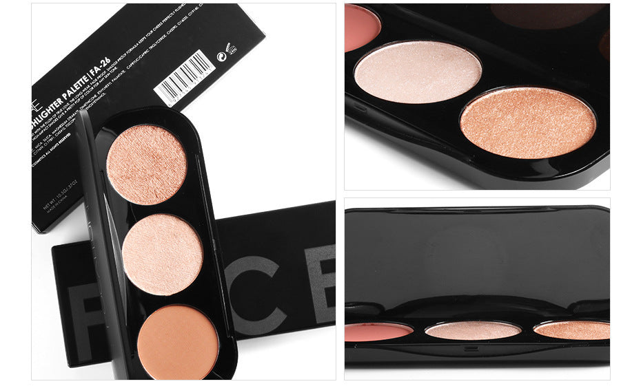 Palette Éclat Réparatrice 3-en-1 – Blush & Highlighter