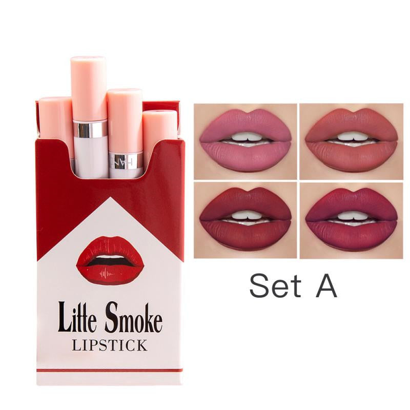 Set de Rouges à Lèvres Mat – Finition Veloutée & Coffret Original