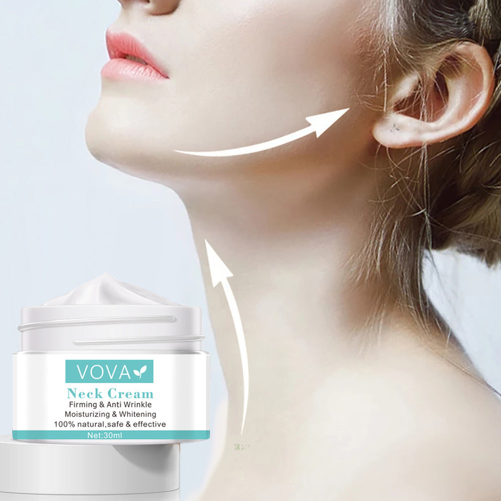 Crème Raffermissante pour le Cou VOVA – Anti-Rides & Éclat Naturel (30ml)