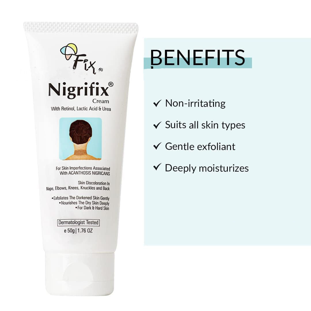 Crème Nigrifix – Soin Ciblé des Zones Foncées et Rugueuses (50g)