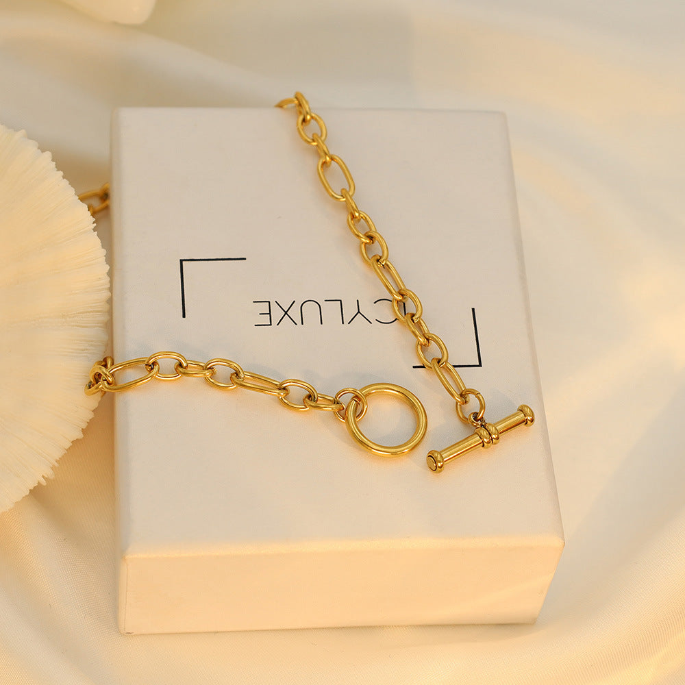 Collier “Golden Link” – Élégance Minimaliste & Esprit Tendance