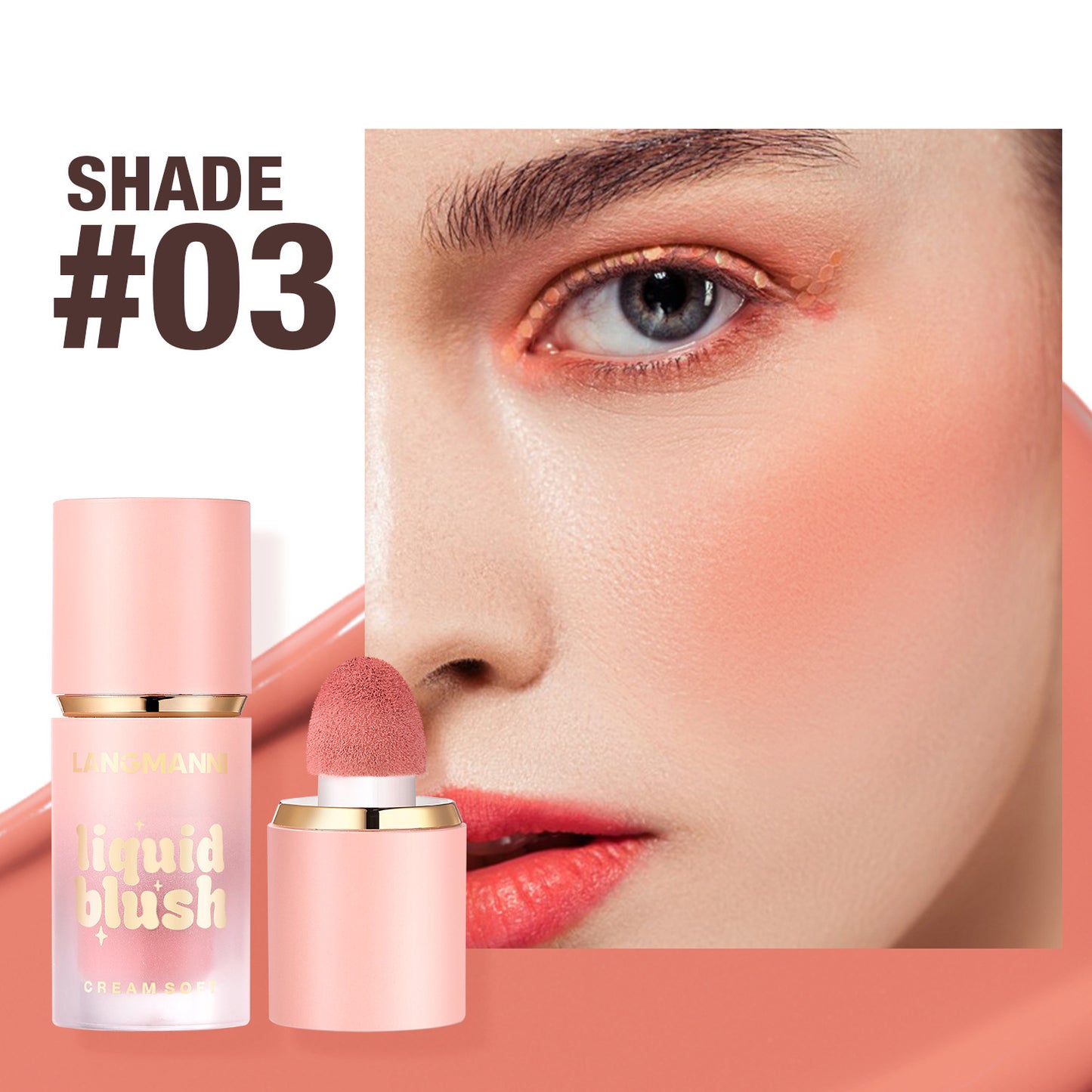 Blush Liquide – Éclat Naturel & Application Facile