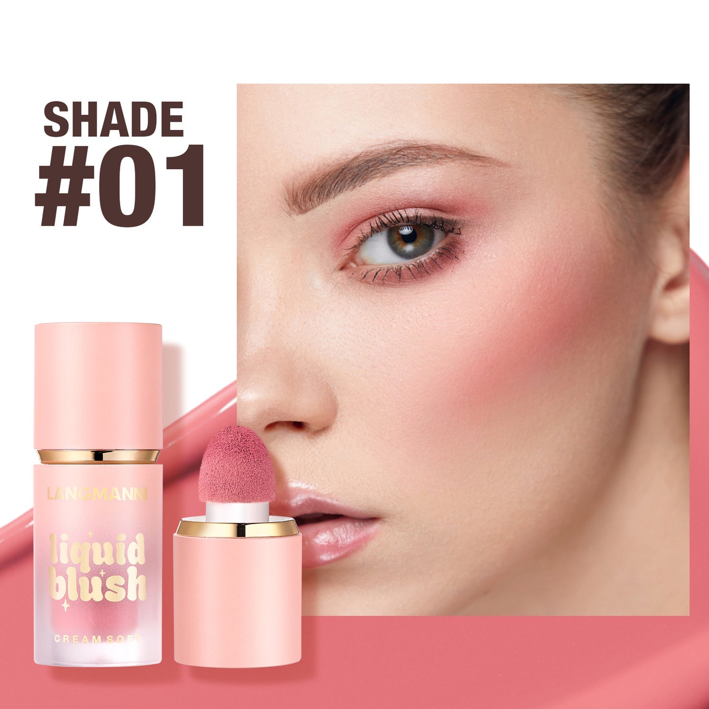 Blush Liquide – Éclat Naturel & Application Facile