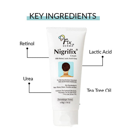 Crème Nigrifix – Soin Ciblé des Zones Foncées et Rugueuses (50g)