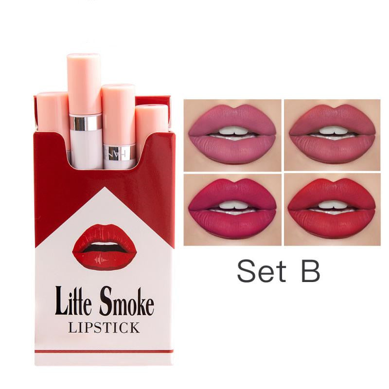 Set de Rouges à Lèvres Mat – Finition Veloutée & Coffret Original