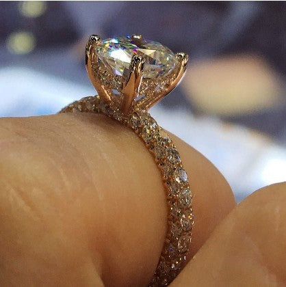 Bague Élégance Éternelle – Cristal & Strass Brillants