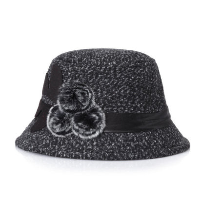 Chapeau“Fleur d’Hiver” – Élégance & Chaleur au Féminin