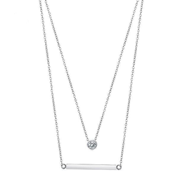 Collier Double Rang “Épure” – Élégance Minimaliste pour Toutes les Occasions