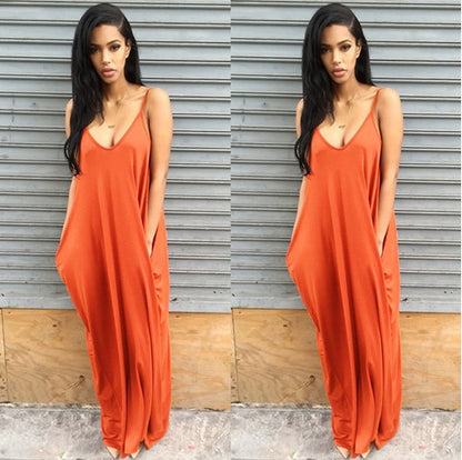Robe Longue Décontractée d’Été – Confort & Style pour Toutes les Silhouettes