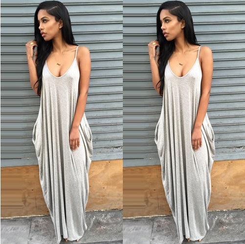 Robe Longue Décontractée d’Été – Confort & Style pour Toutes les Silhouettes