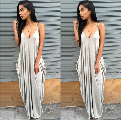 Robe Longue Décontractée d’Été – Confort & Style pour Toutes les Silhouettes