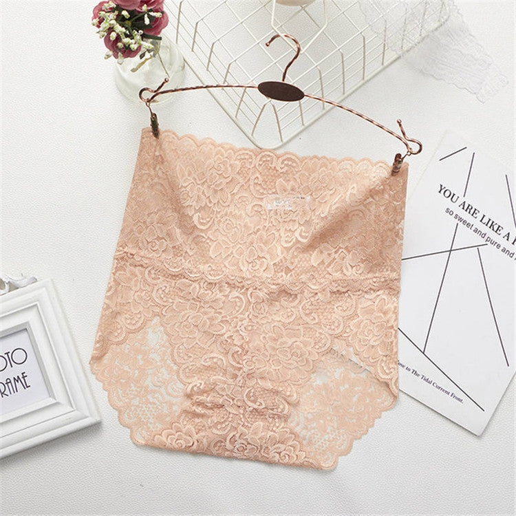 Culotte Haute en Dentelle Sexy – Confort & Élégance au Quotidien