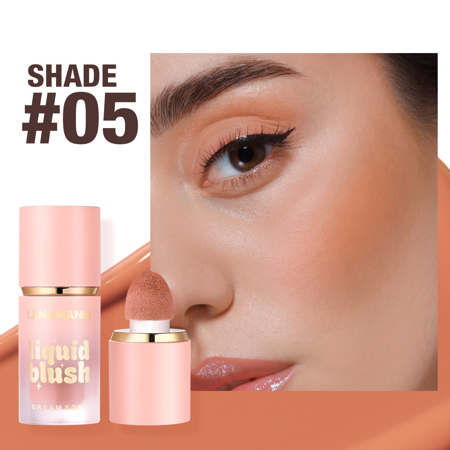 Blush Liquide – Éclat Naturel & Application Facile