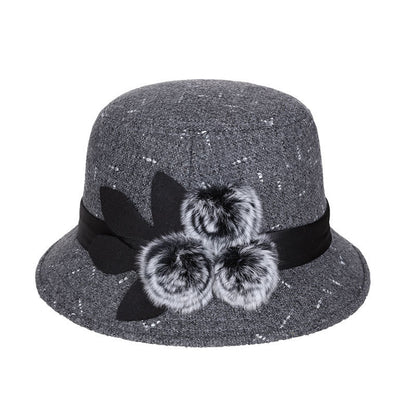 Chapeau“Fleur d’Hiver” – Élégance & Chaleur au Féminin