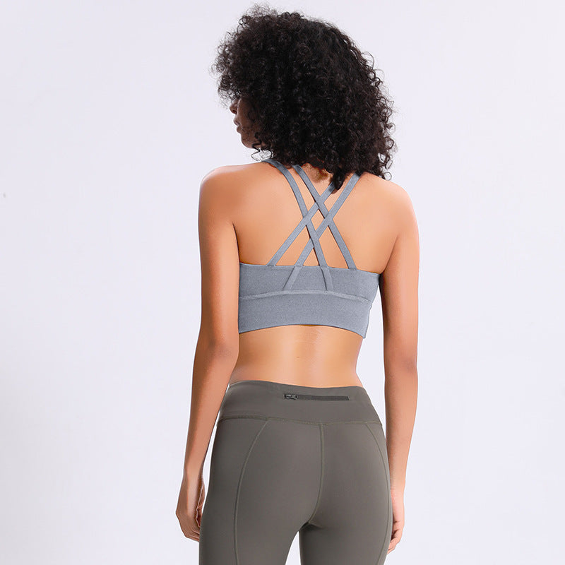 Brassière de Sport Classique Anti-Choc – Maintien & Liberté de Mouvement