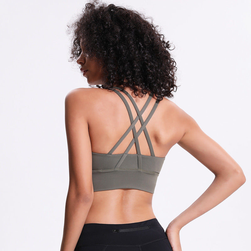 Brassière de Sport Classique Anti-Choc – Maintien & Liberté de Mouvement