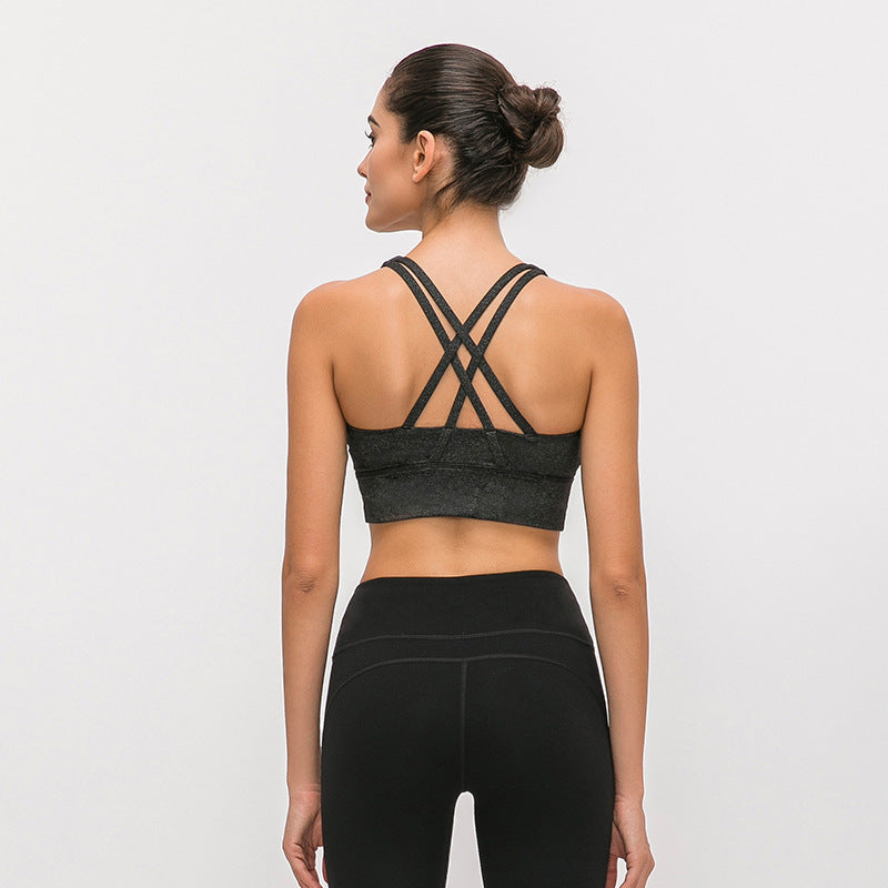 Brassière de Sport Classique Anti-Choc – Maintien & Liberté de Mouvement