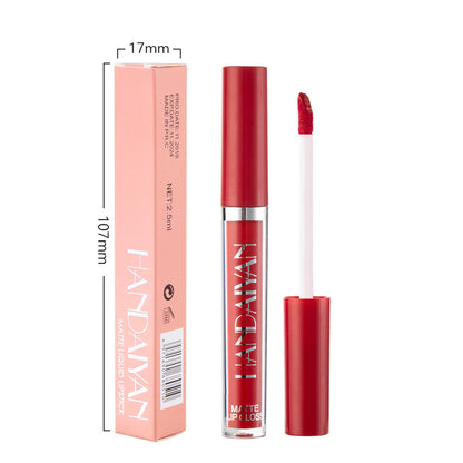 Rouge à Lèvres Liquide Mat – Zéro Transfert & Longue Tenue
