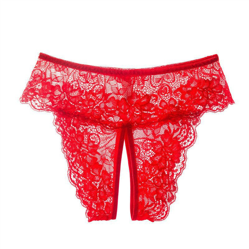 Culotte Ouverte en Dentelle – Audace & Confort pour des Instants Sensuels