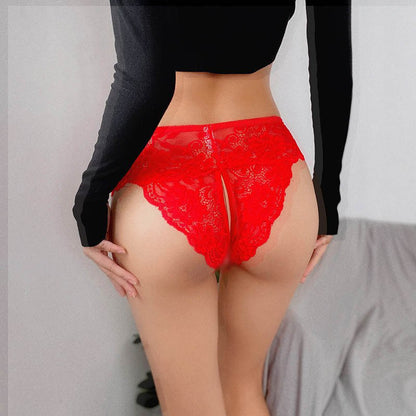Culotte Ouverte en Dentelle – Audace & Confort pour des Instants Sensuels