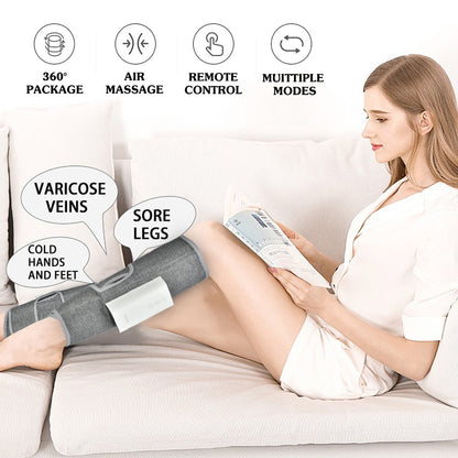 Masseur à Pression d’Air pour Jambes – Soulagement Instantané et Massage Onde Relaxante