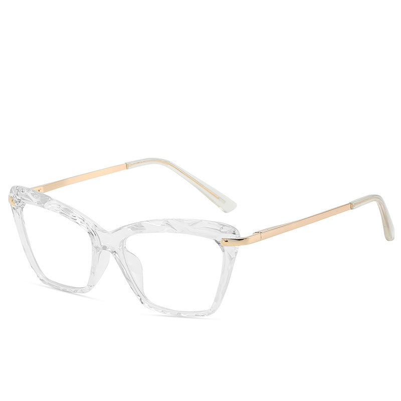 Lunettes “Crystal Vintage” – Élégance Rétro & Touche Moderne