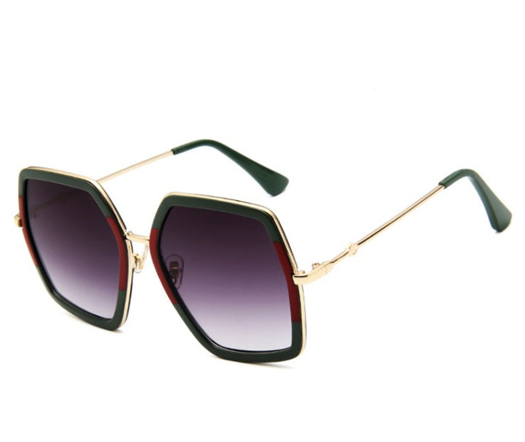 Lunettes de Soleil “Hexa Chic” – Forme Géométrique & Élégance Moderne