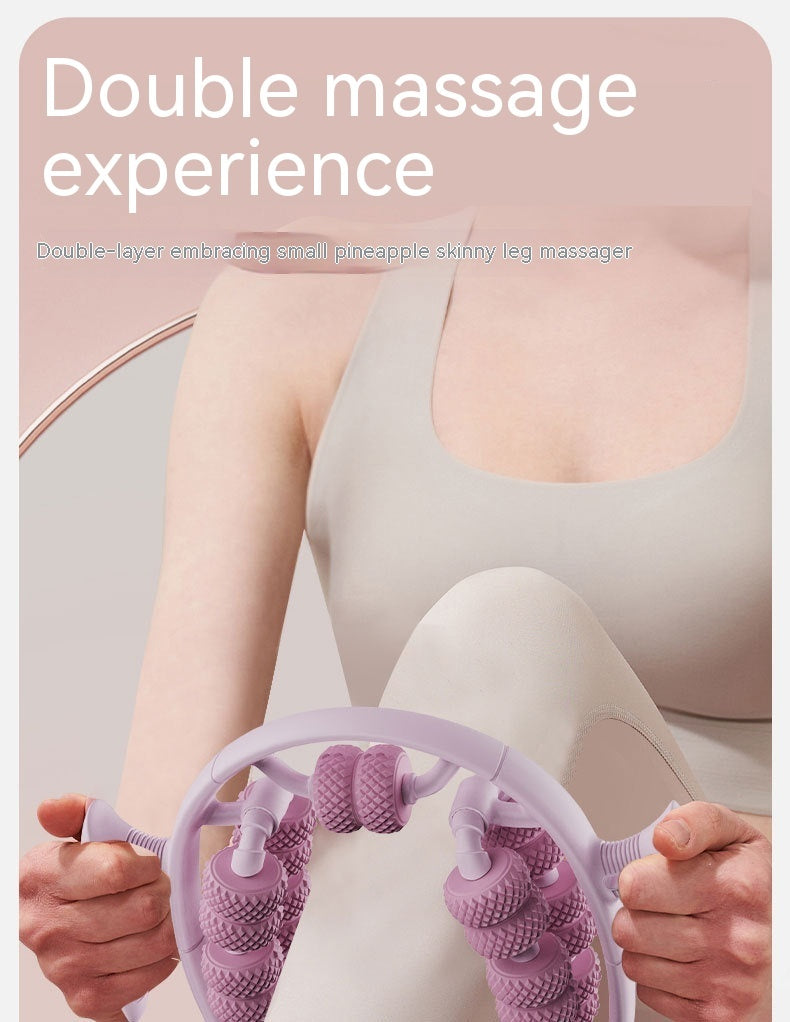Roue de Massage Circulaire pour Jambes – Beauté, Détente et Silhouette Affinée