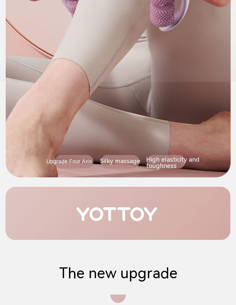 Roue de Massage Circulaire pour Jambes – Beauté, Détente et Silhouette Affinée