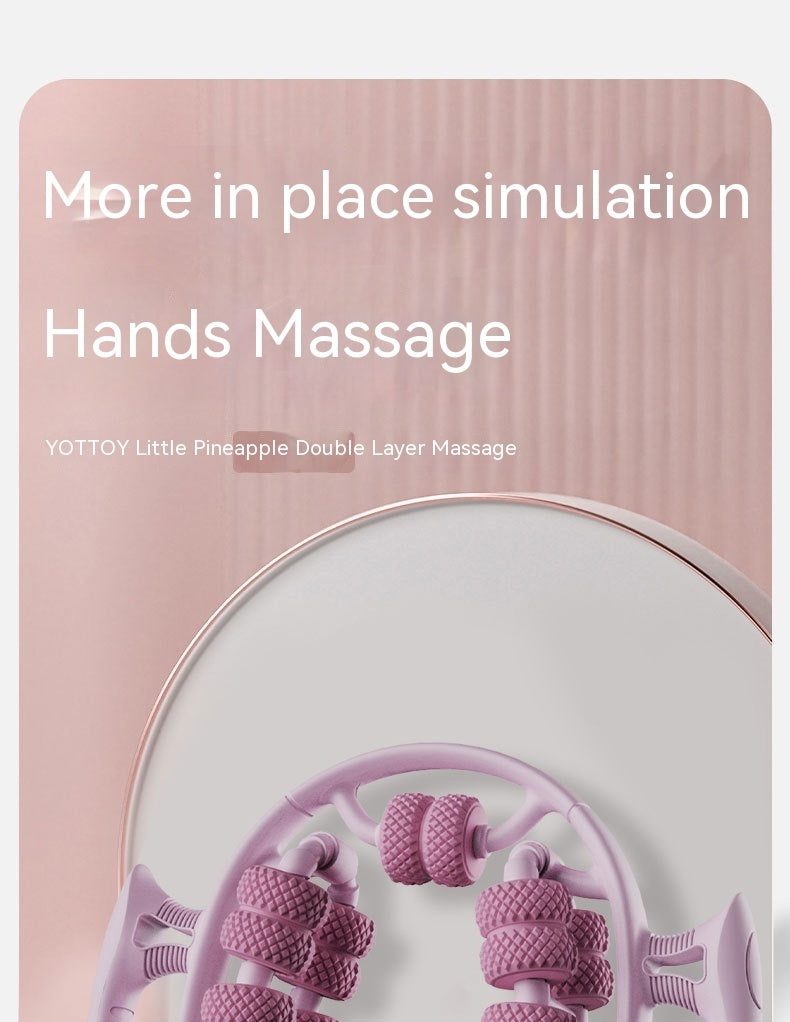 Roue de Massage Circulaire pour Jambes – Beauté, Détente et Silhouette Affinée